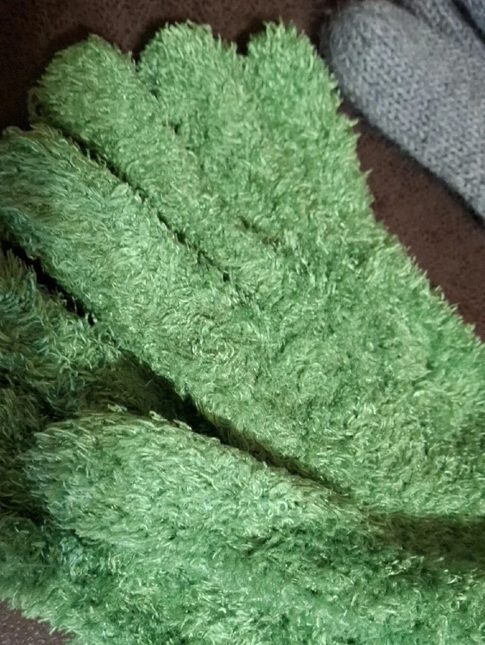 Mixed Pack of Four Cozy Winter Gloves - Green, Gray, Black, Light Gray